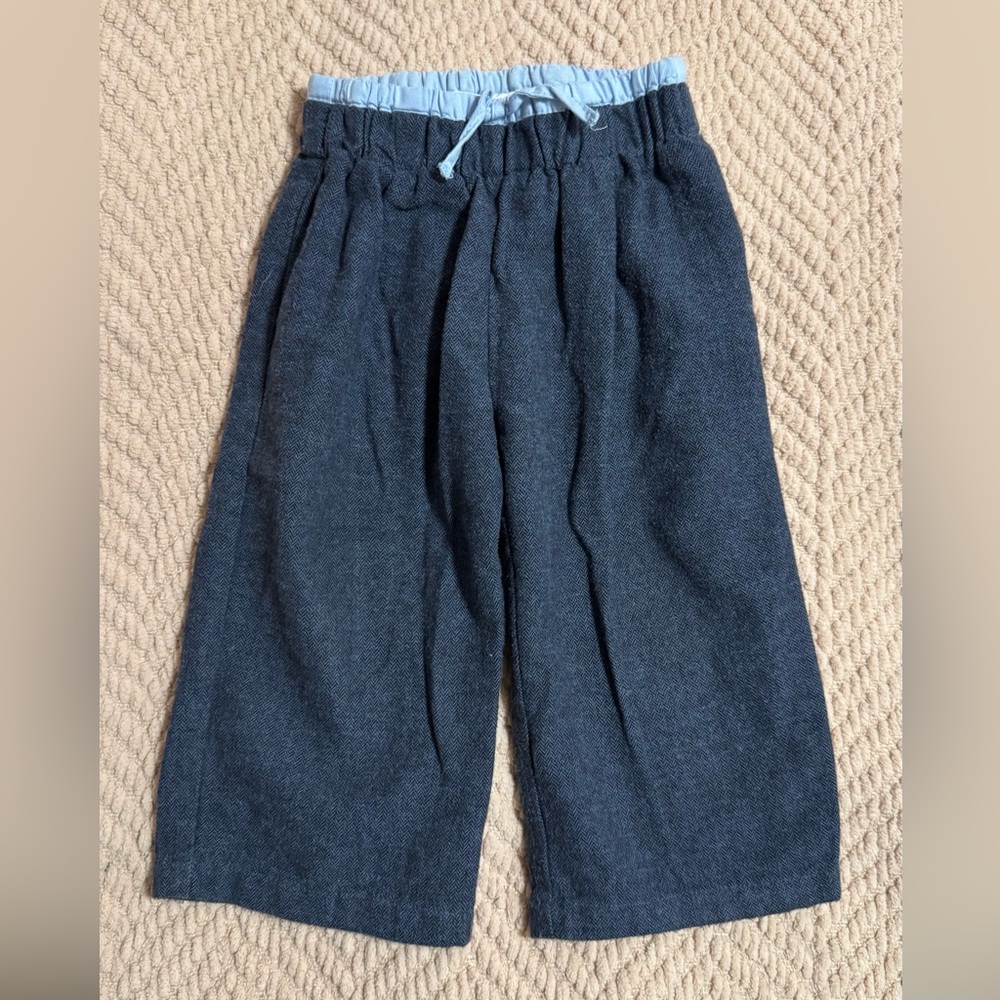 ZARA Kids Navy Blue Pants